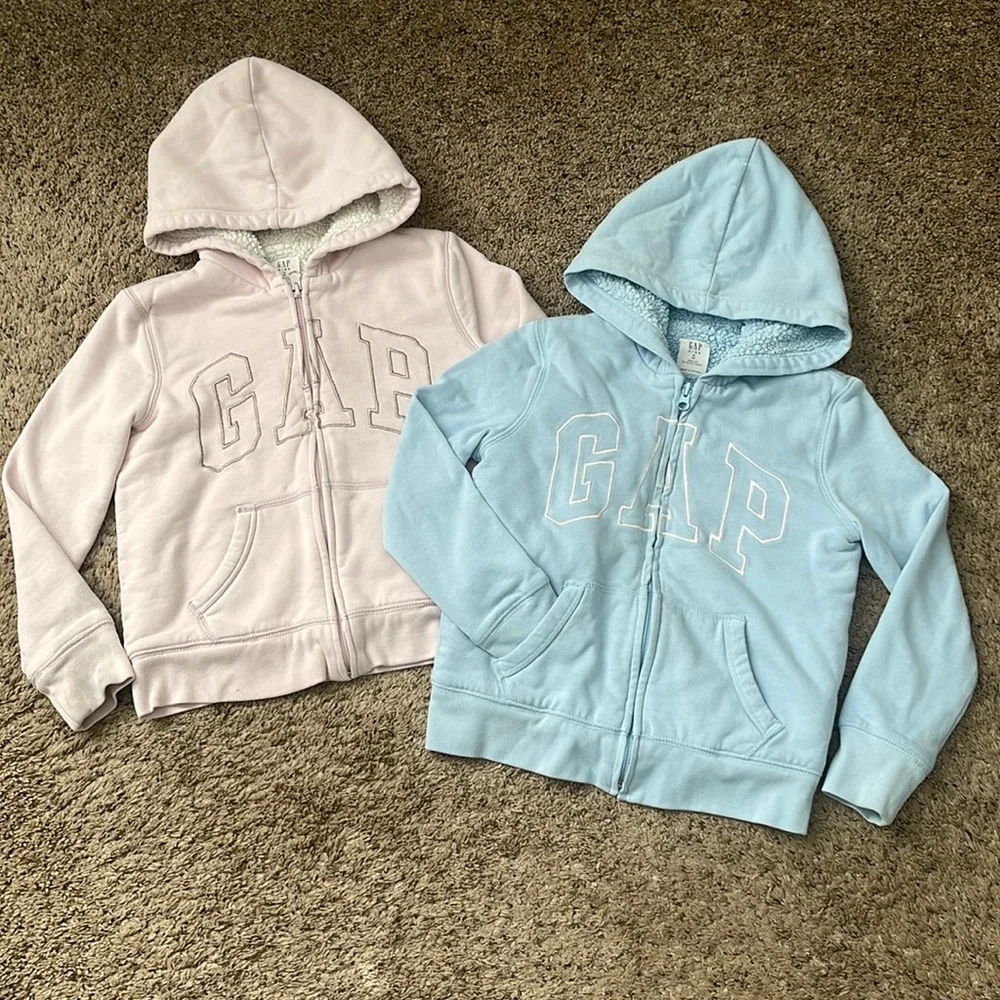 Gap Girl Bundle Warm Hoodies Size 8